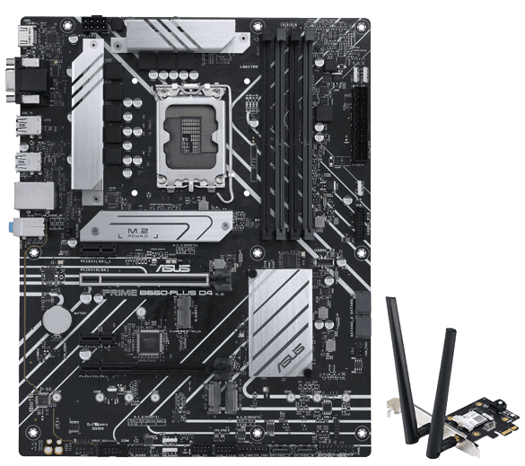 Asus PRIME B660-PLUS D4 SI-Seconde Vie-Etat Satisfaisant