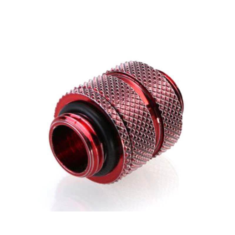 Fitting Femelle/Femelle télescopique droit rouge