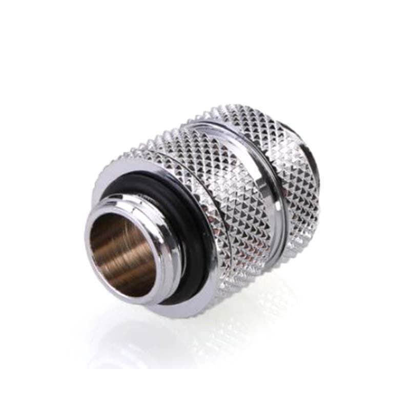Fitting Femelle/Femelle télescopique droit argent