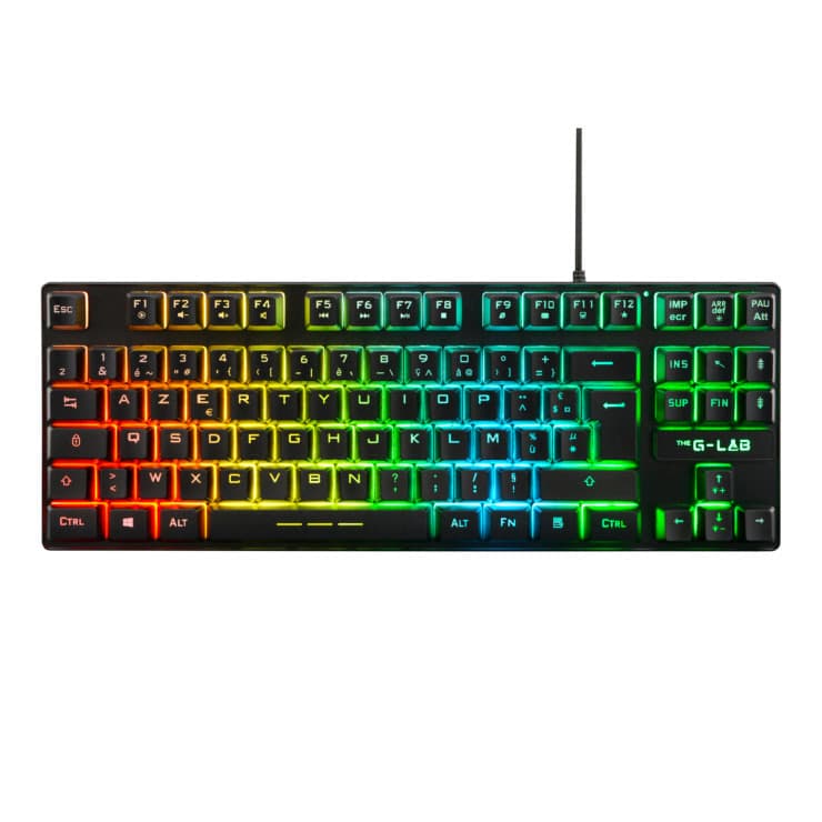 The G-Lab Keyz Caesium TKL (Noir)