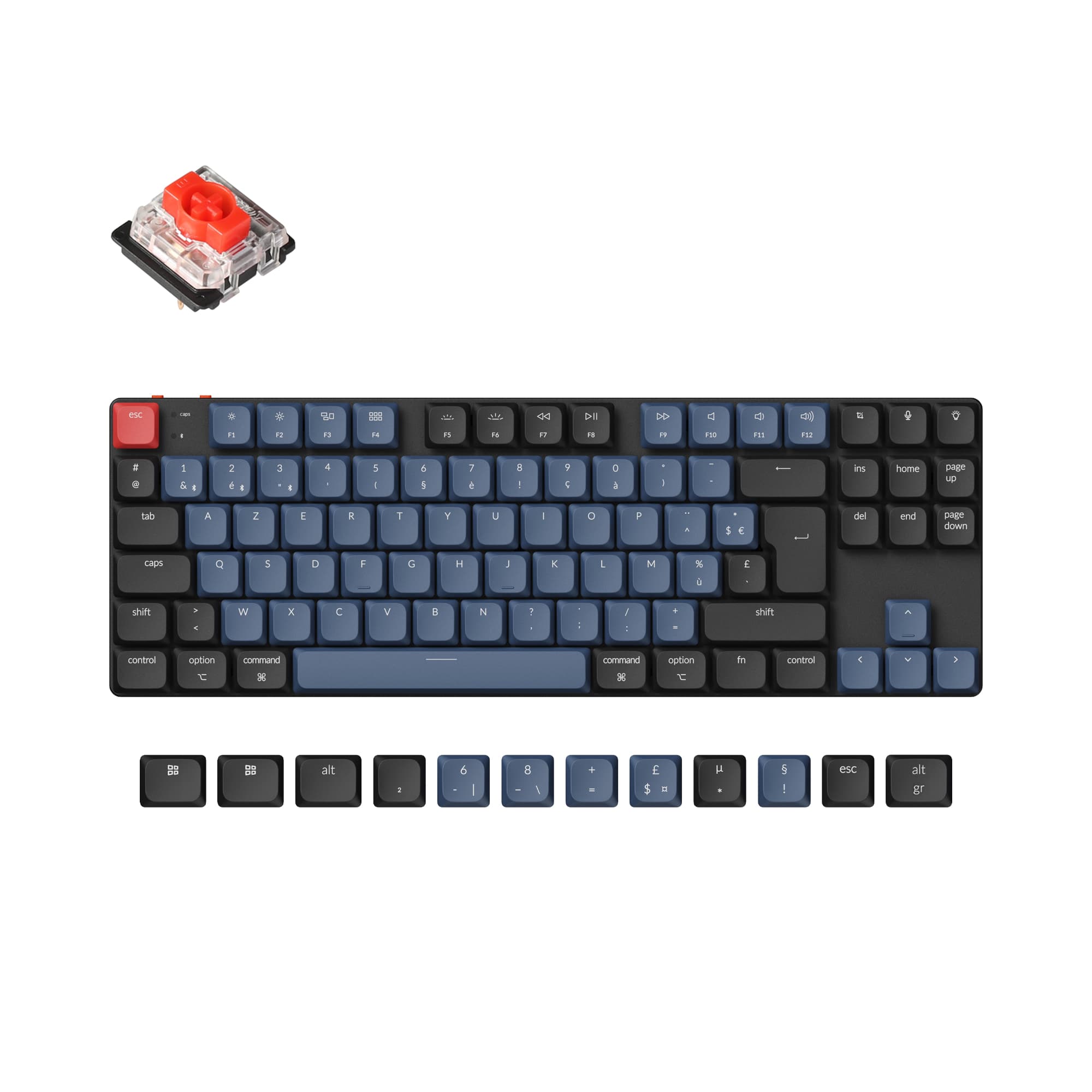 Keychron K1 Pro Red