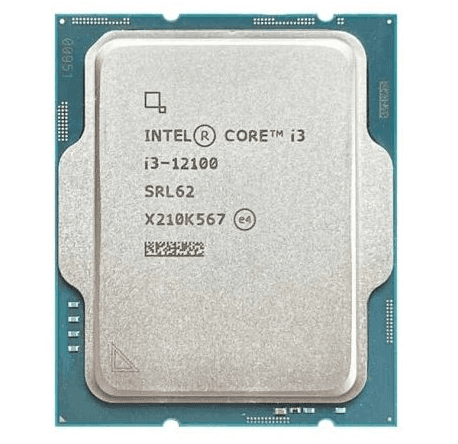 Intel Core i3-12100 (3.3 GHz / 4.3 GHz) (Bulk)