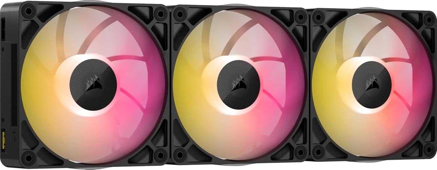 Corsair iCUE LINK RX120 MAX RGB Triple Pack (Noir)