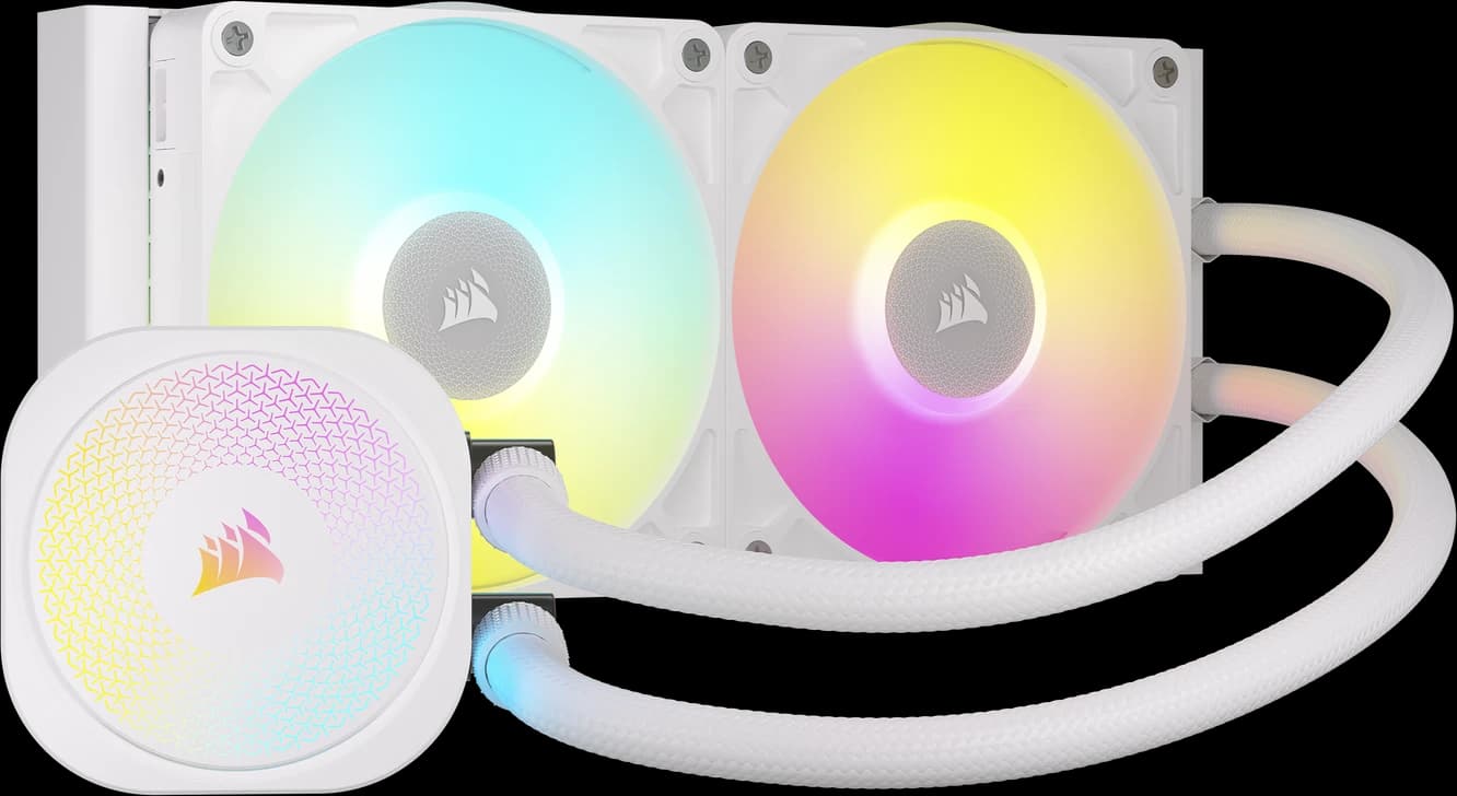 Corsair Titan 240 RX RGB (Blanc)