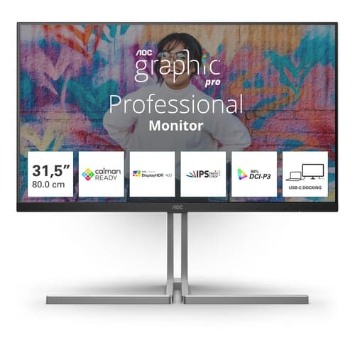 AOC 31.5" LED - Graphic Pro U32U3CV