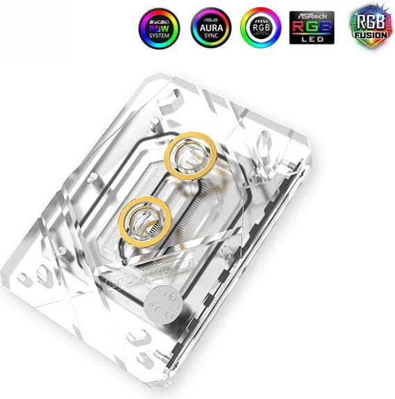WaterBlock RGB pour CPU AMD