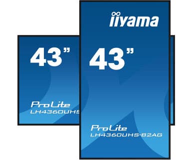 iiyama 43" LED - Prolite LH4360UHS-B2AG