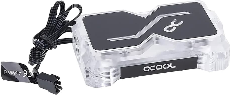 Alphacool GPX SLI Connector Dual - Acryl - Addressable RGB