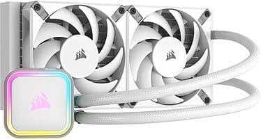 Corsair iCUE H100i RGB ELITE (Blanc)
