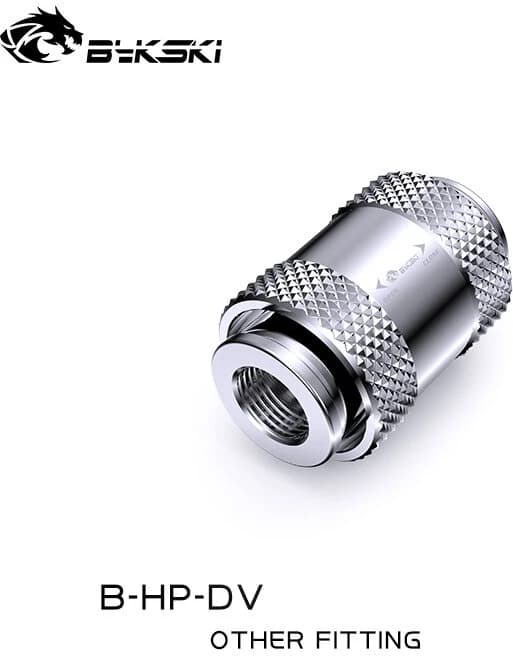 Bykski Robinet de vidange - Argent